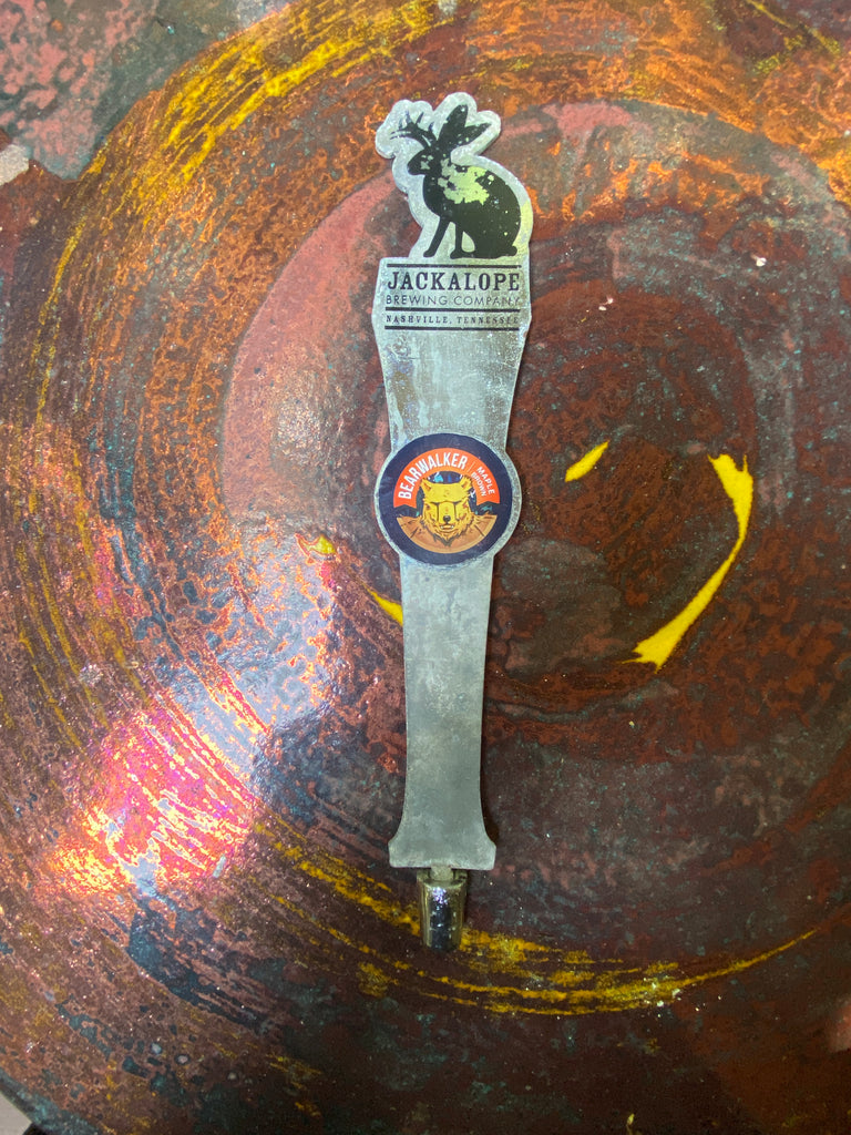 Jackalope Brewing Company (Nashville) Beer Tap Bearwalker Maple Brown
