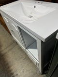 White Sink & Drawer