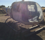 Bell 47J Helicopter Air Frame (no engine, rotors) Part Sale - Includes Papers - Will Ship