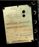Bell 47J Helicopter Air Frame (no engine, rotors) Part Sale - Includes Papers - Will Ship